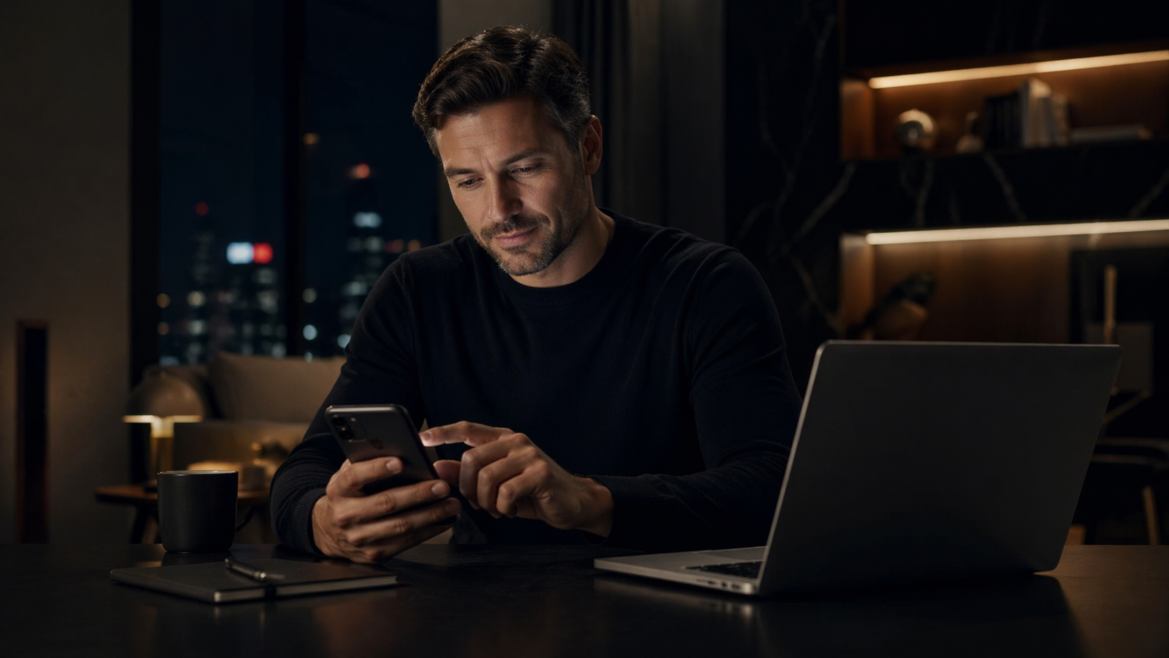 Person betrachtet Online-Casino-Angebote auf Smartphone als Symbolbild für Vergleich und mobile Nutzung